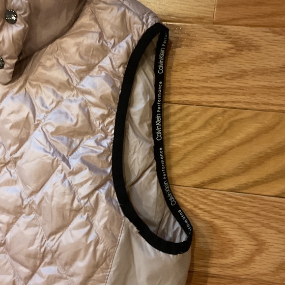 Calvin Klein Performance NWOT Lavender Pink Quilted Women's Vest Sleeveless XS - Picture 9 of 13